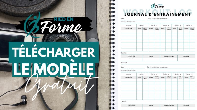 recevoir gratuitement le workout log - ried en forme marckolsheim