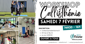 workshop callisthénie février 2026 - ried en forme - marckolsheim