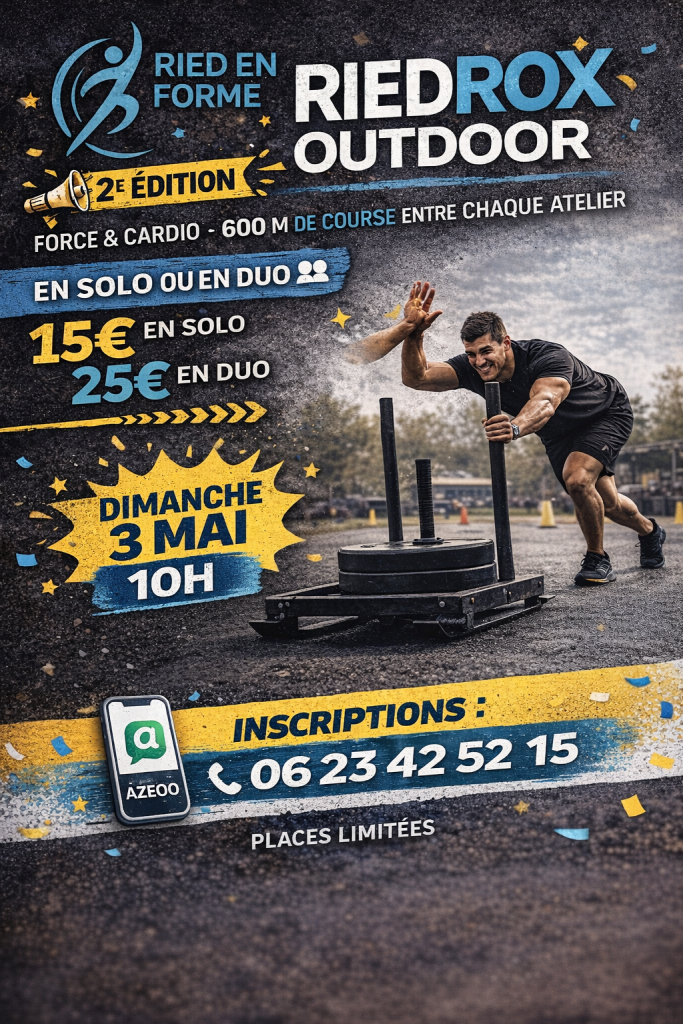 Riedrox outdoor - 2eme edition ried en forme marckolsheim